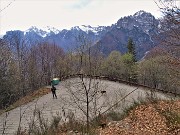 30 Si esce per un attimo dal bosco pertr attraversare la strada agrosilvopastorele per poi rientrare nel bosco